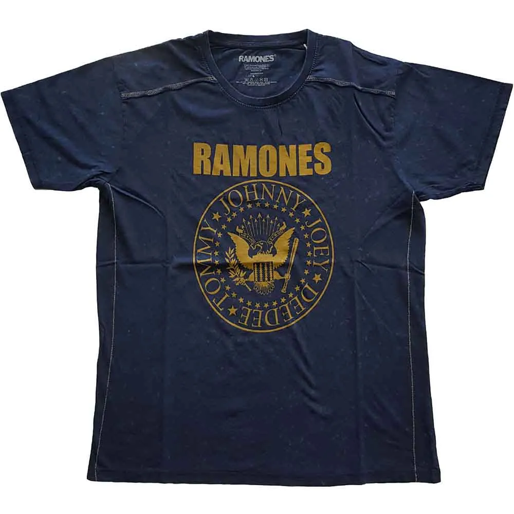 Ramones Presidential Seal Dye Wash T Shirt sold by Paradiso Clothing