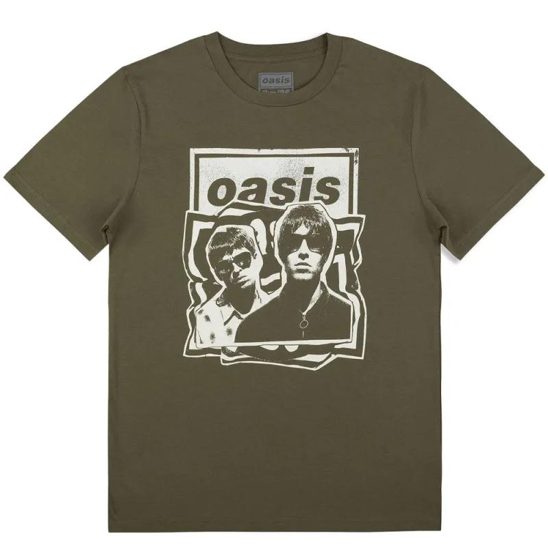 Oasis Paper Cut Out Photo T Shirt made by Oasis