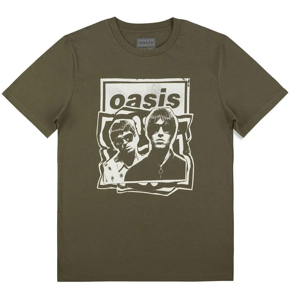 Oasis Paper Cut Out Photo T Shirt sold by Paradiso Clothing