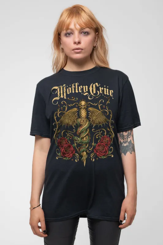 Motley Crue Exquisite Dagger Tee made by Motley crue