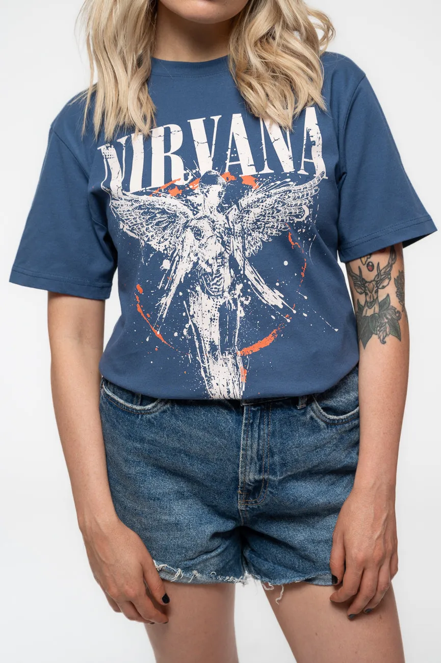 Nirvana In Utero Distressed T Shirt sold by Paradiso Clothing product image thumbnail 3