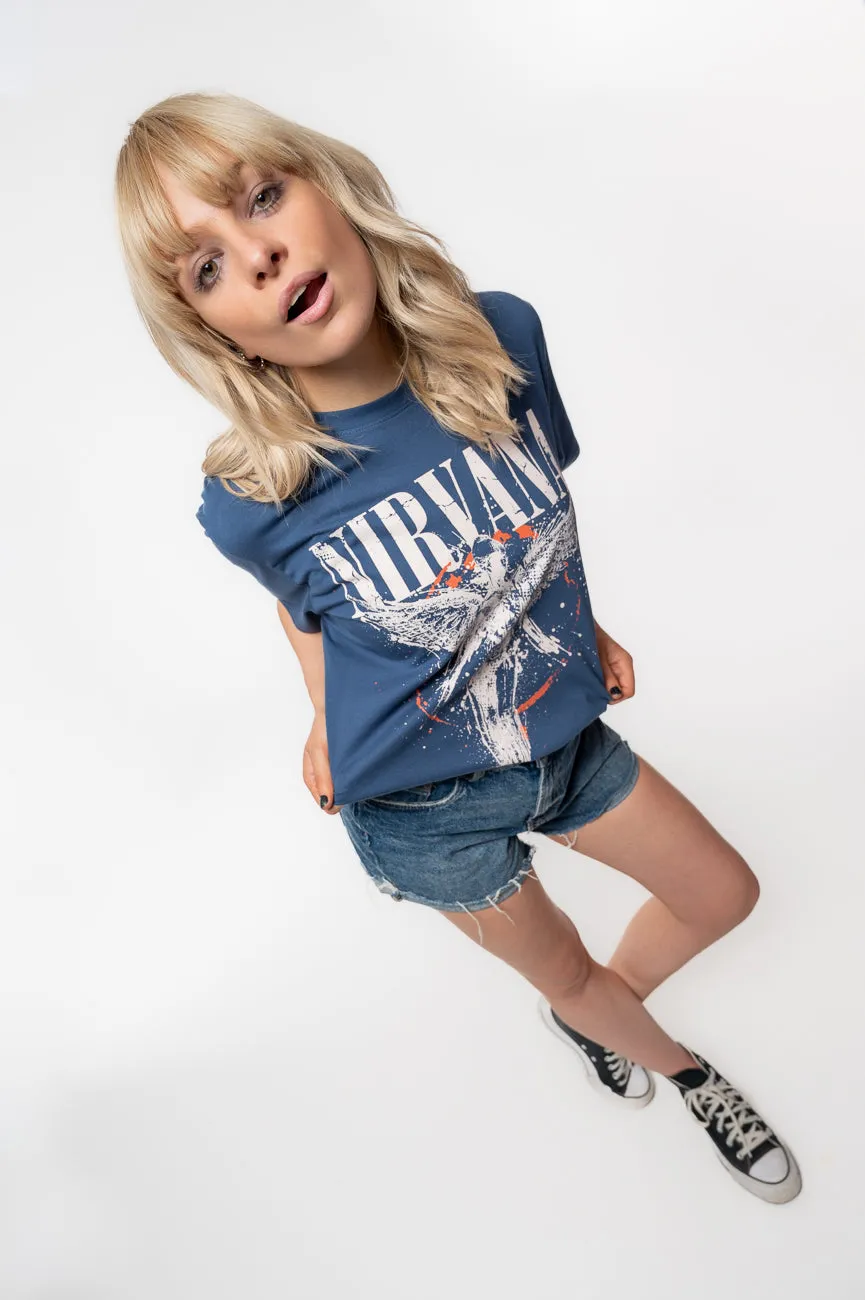 Nirvana In Utero Distressed T Shirt sold by Paradiso Clothing product image thumbnail 5