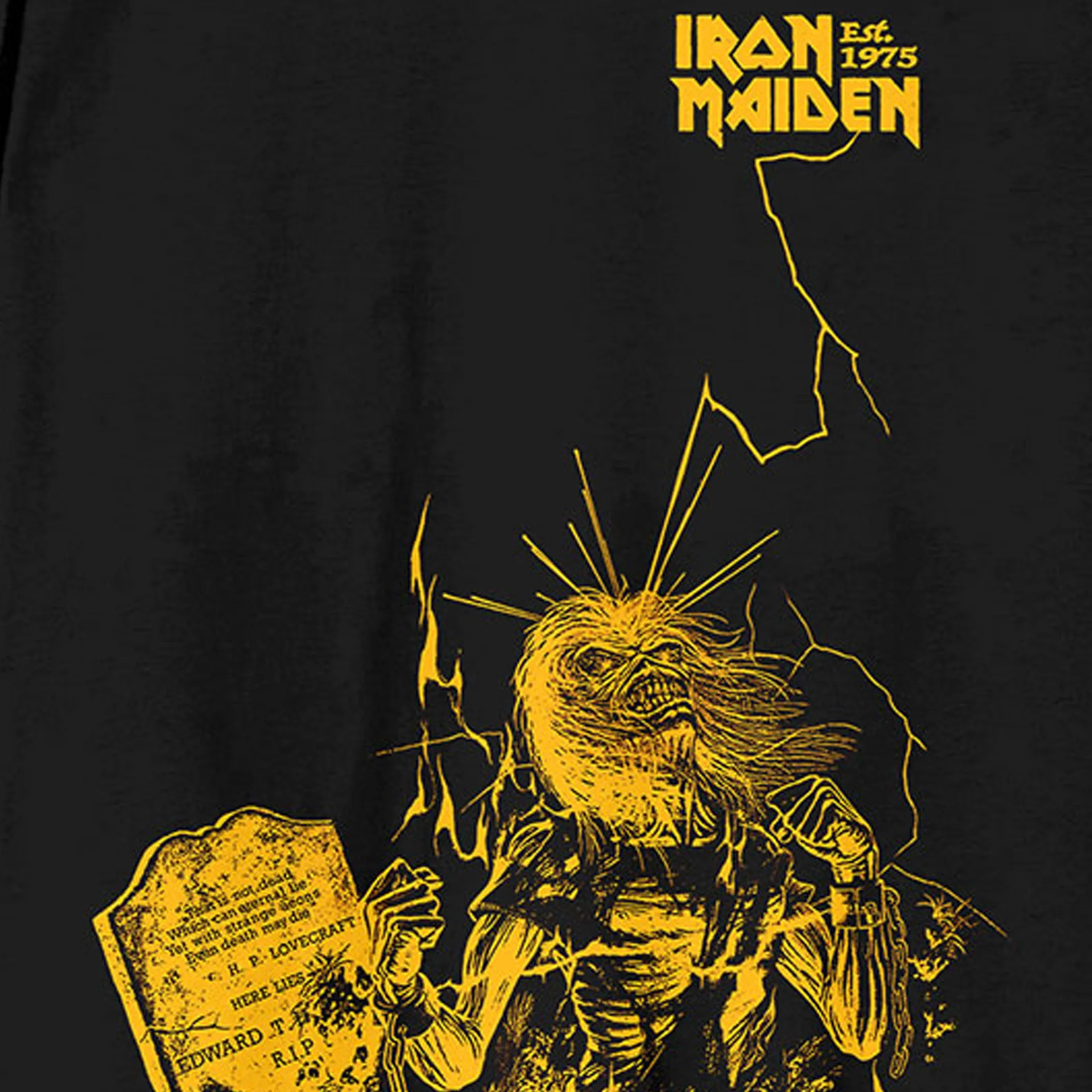 Iron Maiden Est 1975 Life After Death Lightning T Shirt sold by Paradiso Clothing product image thumbnail 2