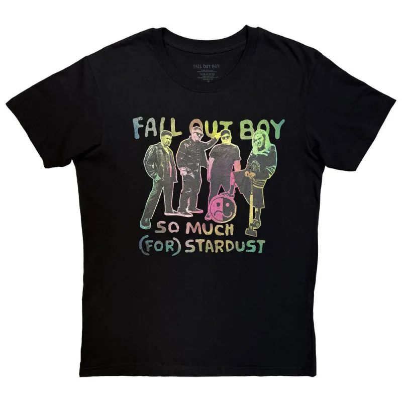 Fall Out Boy Stardust Band Logo T Shirt made by Paradiso Clothing