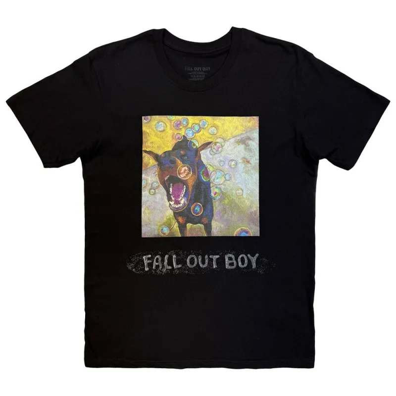 Fall Out Boy Dog Painting T Shirt made by Paradiso Clothing