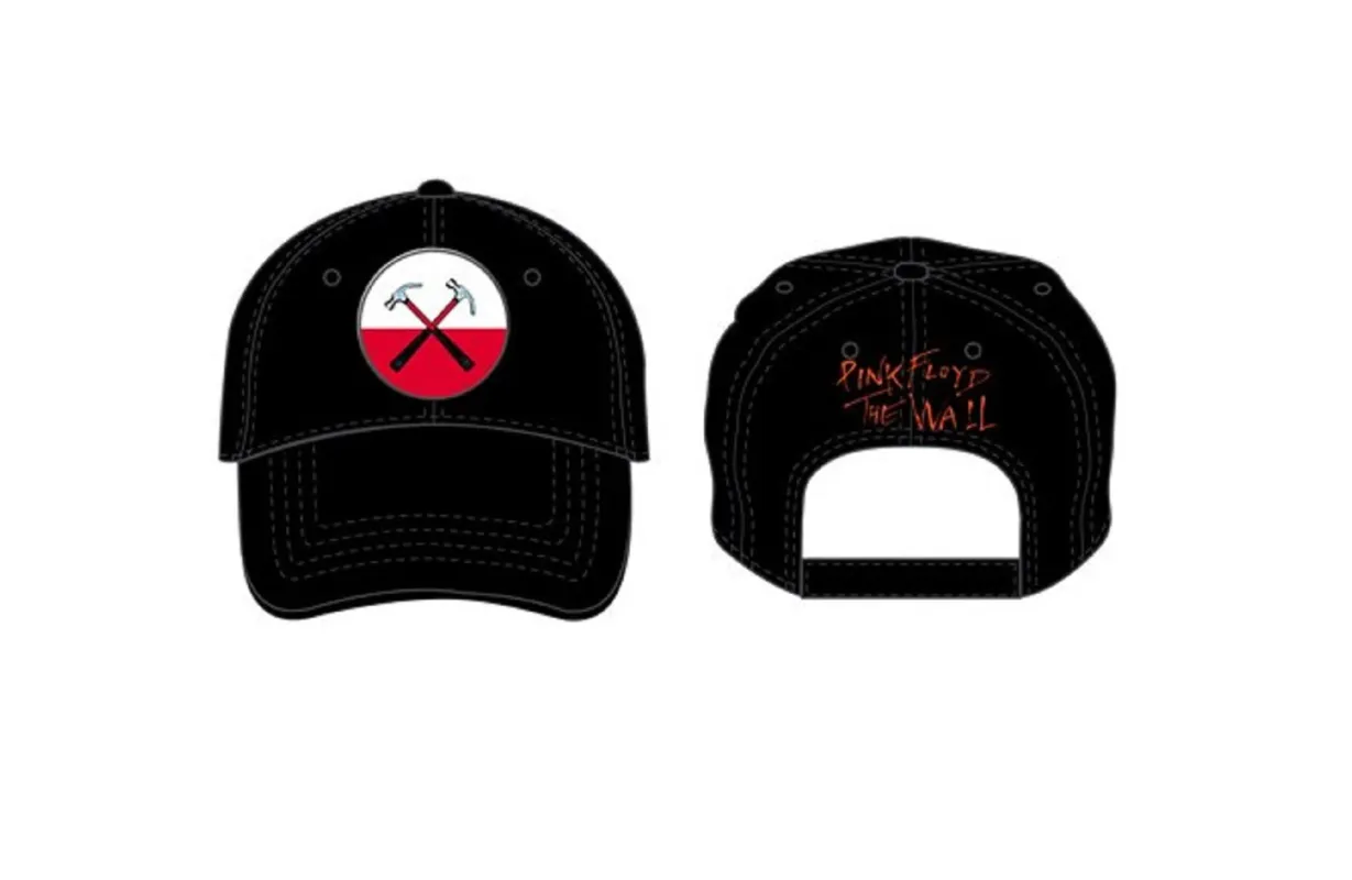 Pink Floyd The Wall Hammers Logo Official Baseball Cap made by Pink Floyd