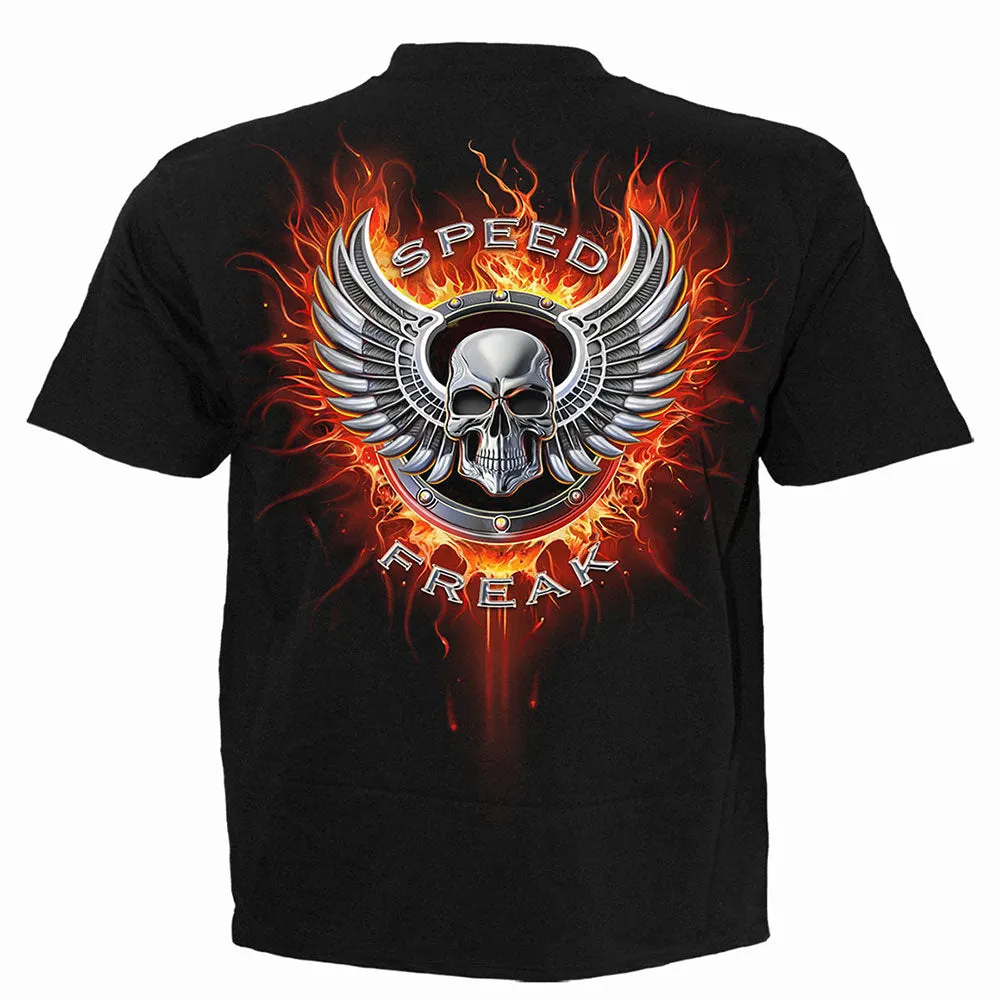 Spiral - SPEED FREAK - T-Shirt Black sold by Paradiso Clothing product image thumbnail 4