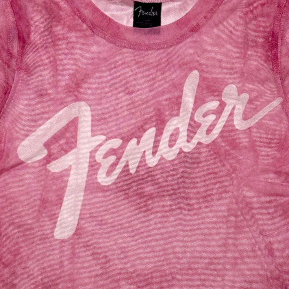 Fender Classic Logo Mesh Crop Top sold by Paradiso Clothing product image thumbnail 2