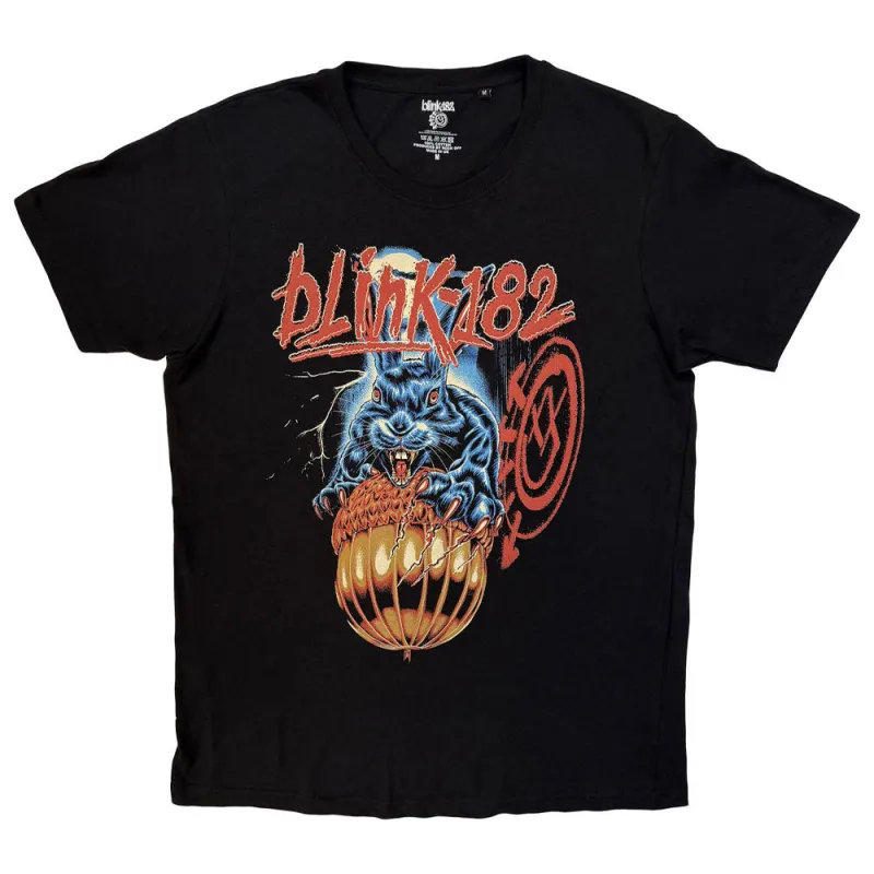 Blink-182 Acorn Rabbit Band Logo T Shirt made by Paradiso Clothing