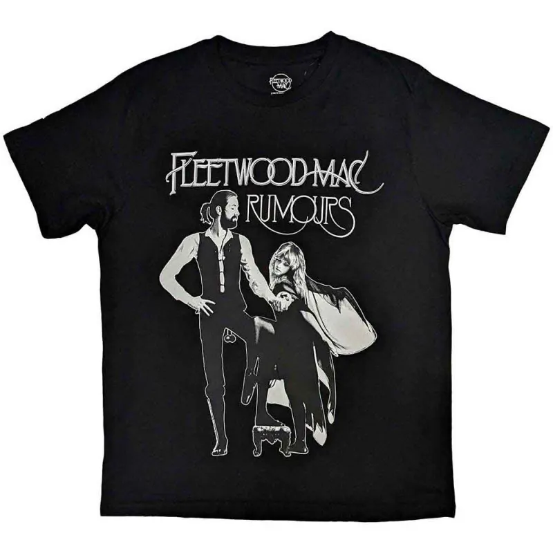 Fleetwood Mac Unisex T-Shirt: Rumours (Black) made by Paradiso Clothing