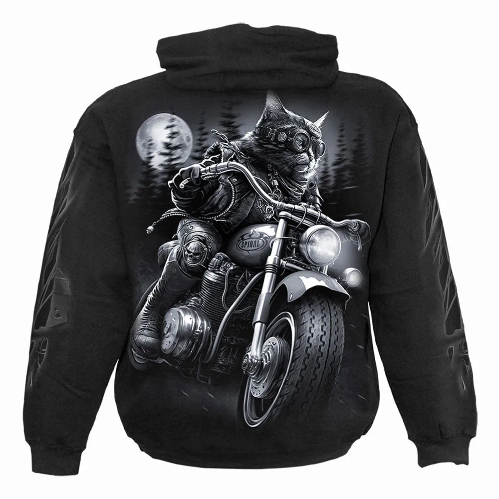 Spiral - NINE LIVES - Hoody Black sold by Paradiso Clothing product image thumbnail 4