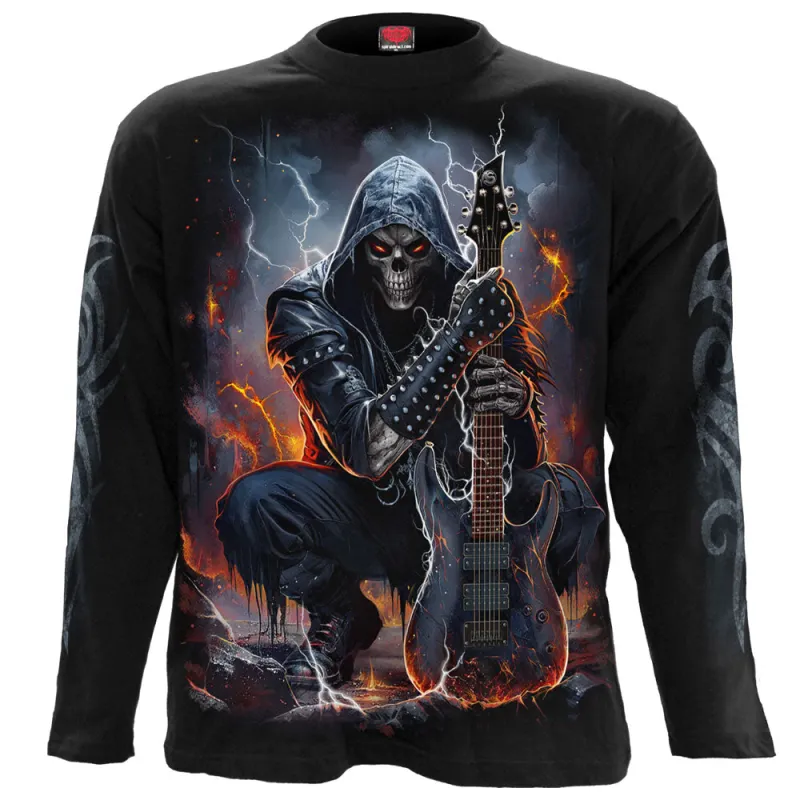 Spiral - DEATH ROCKER - Longsleeve T-Shirt Black made by Paradiso Clothing