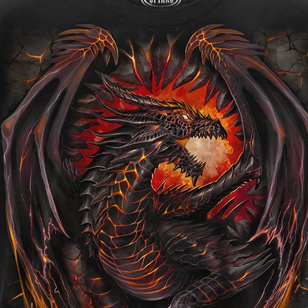 Spiral - DRAGON FURNACE - Box T-Shirt Black sold by Paradiso Clothing product image thumbnail 2