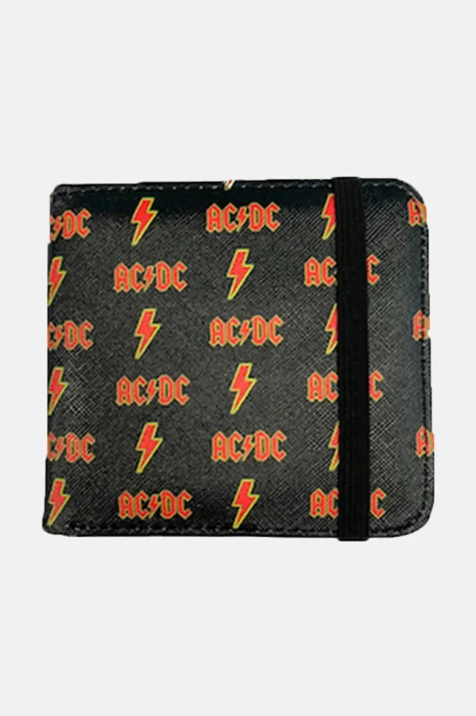 AC/DC All Over Print Bifold Wallet made by AC/DC