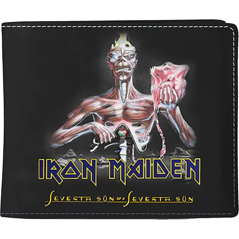 Iron Maiden Seventh Son Bifold Wallet made by Paradiso Clothing