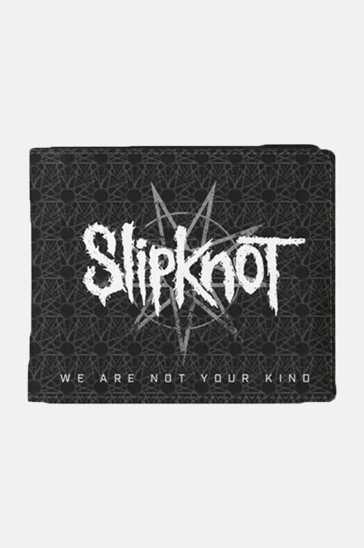 Slipknot Wanyk Unsainted Bifold Wallet made by Paradiso Clothing