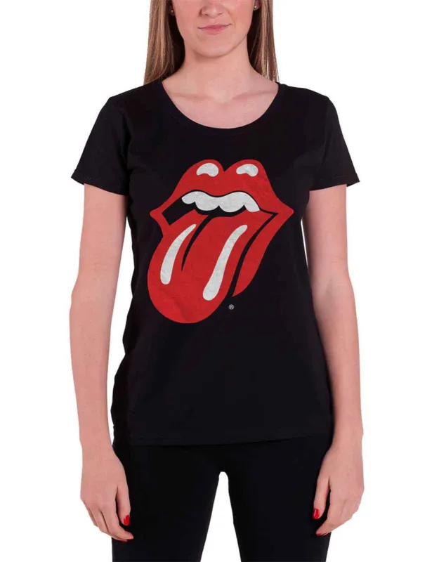 The Rolling Stones Classic Tongue Skinny Fit T Shirt made by the Rolling Stones