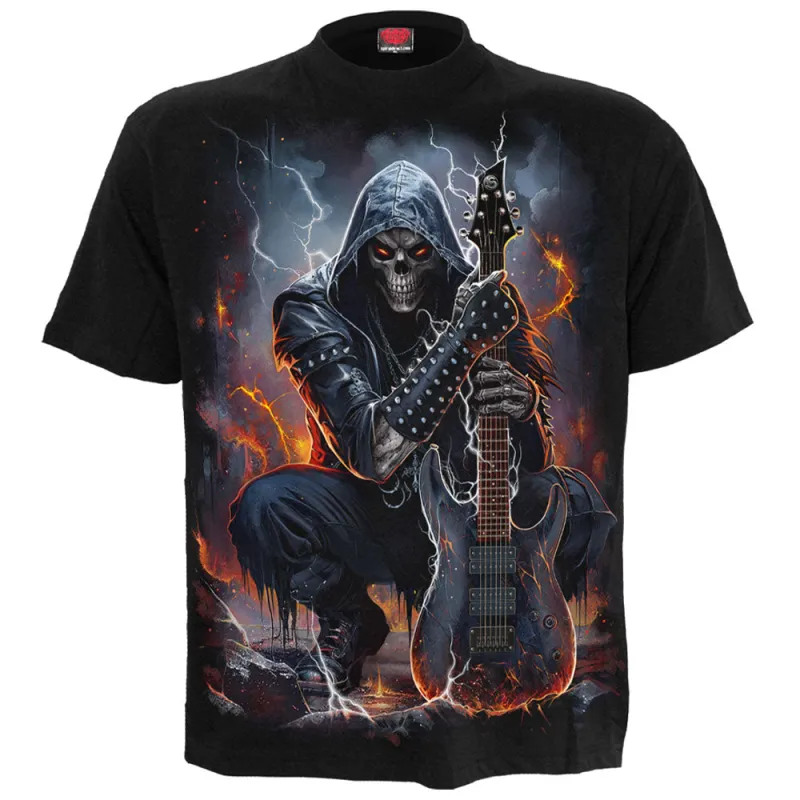 Spiral - DEATH ROCKER - T-Shirt Black made by Paradiso Clothing