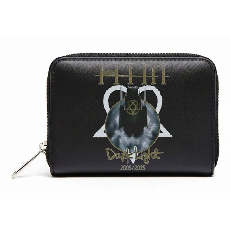 HIM Dark Light Band Logo Zip Top Purse made by Paradiso Clothing