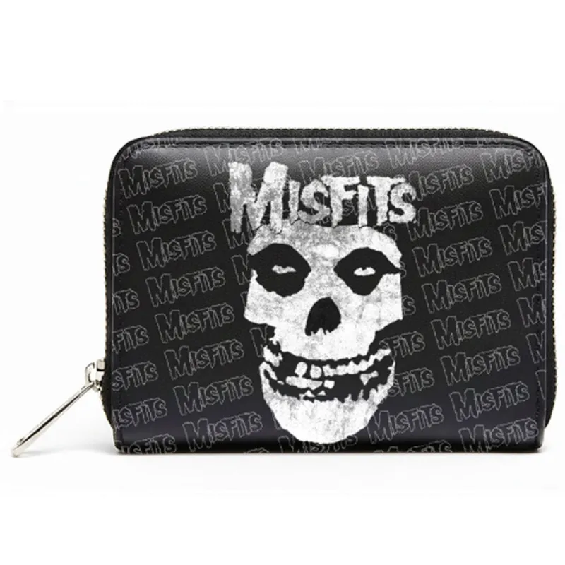 Misfits Fiend Band Logo Zip Top Purse made by Paradiso Clothing