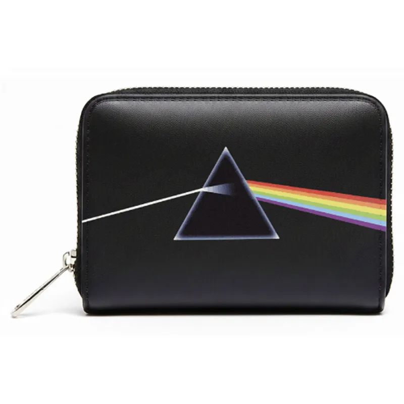 Pink Floyd Darkside Of The Moon Zip Top Purse made by Pink Floyd