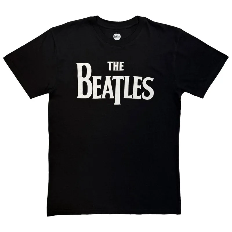 The Beatles Drop T Band Logo Mono T Shirt made by The Beatles