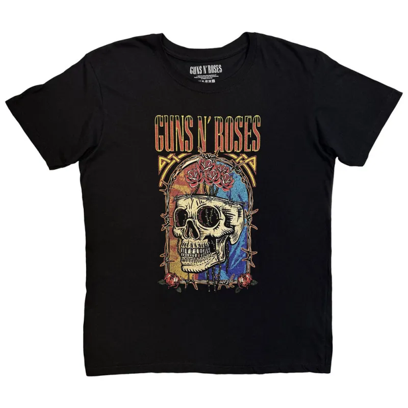 Guns N' Roses North American Tour Skull T Shirt made by Paradiso Clothing