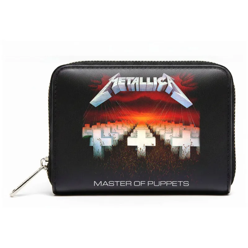 Metallica Master Of Puppets Zip Top Purse made by Paradiso Clothing
