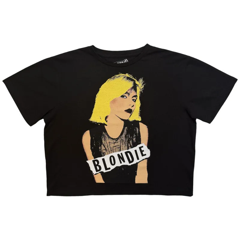 Blondie Side Glance Crop Top made by Paradiso Clothing