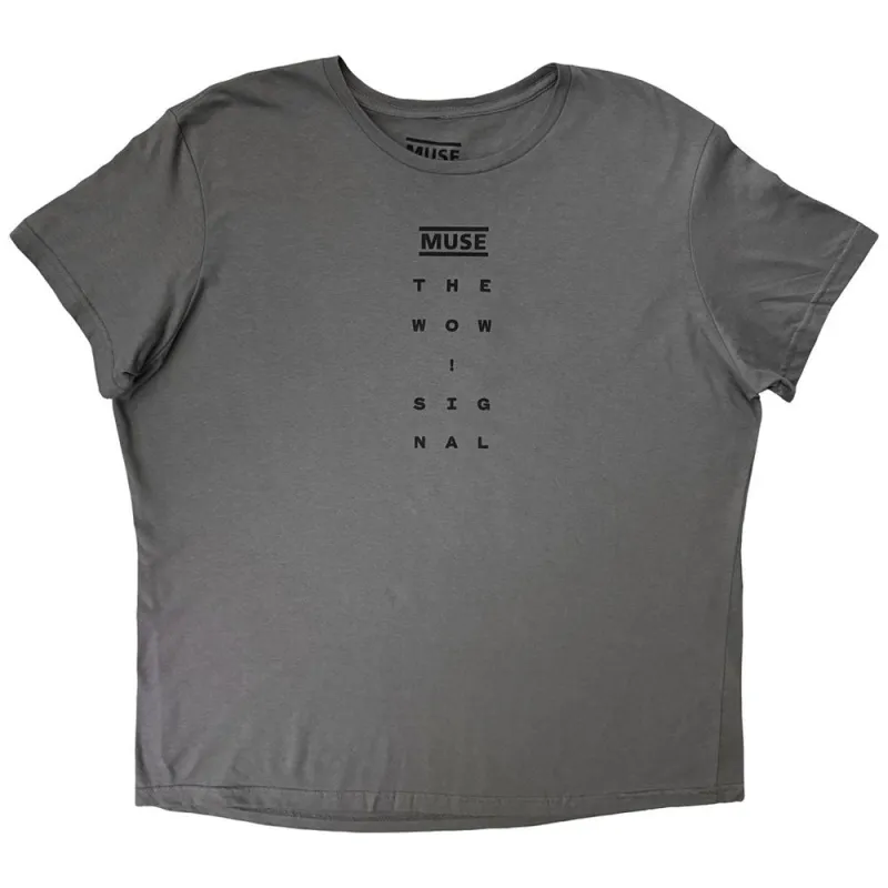 Muse Band Logo and Signal T Shirt made by Muse