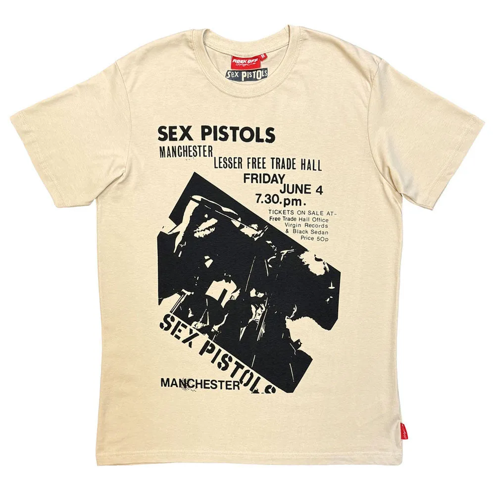 The Sex Pistols Manchester Rock Off Unplugged T Shirt sold by Paradiso Clothing