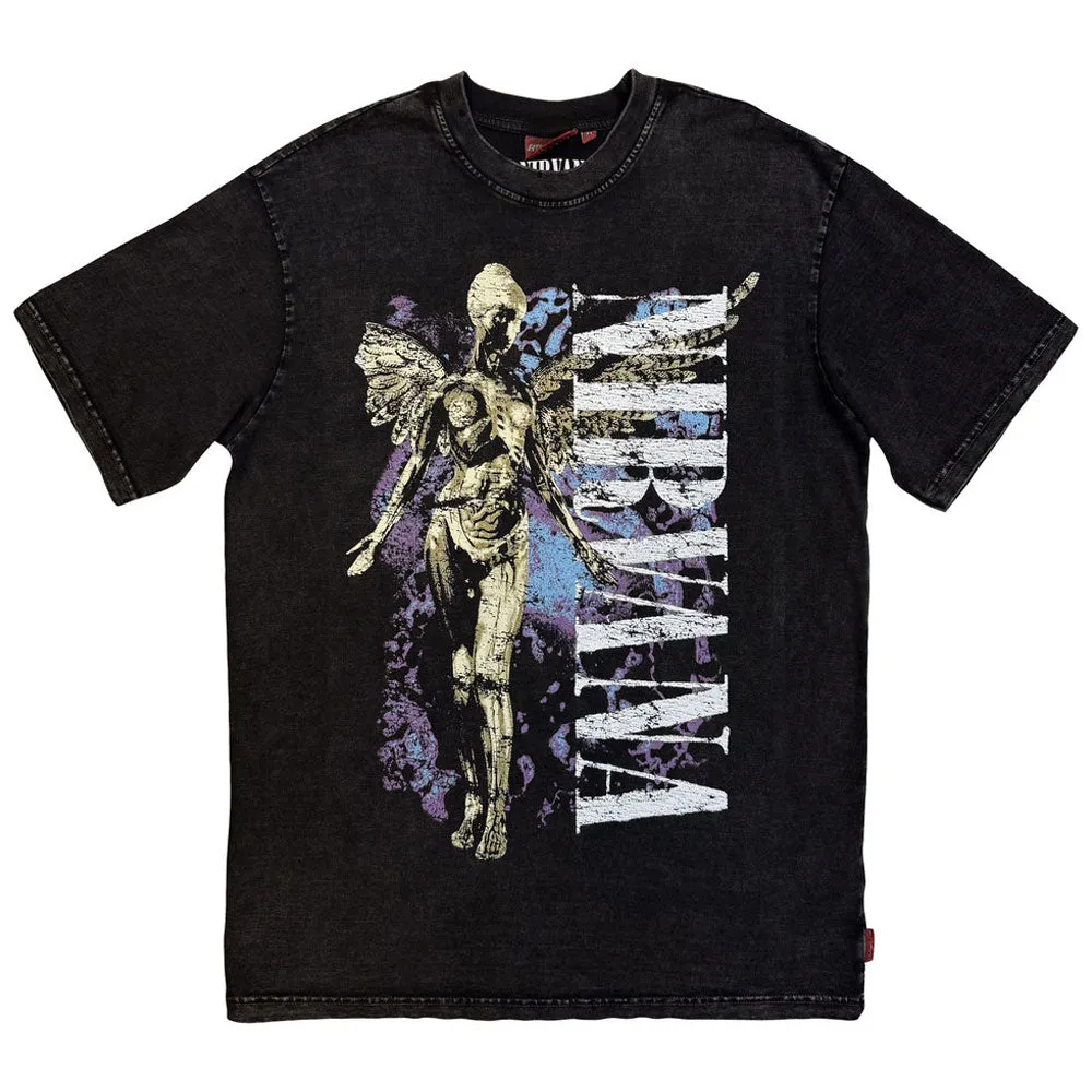 Nirvana In Utero Angel Wash Rock Off Unplugged T Shirt sold by Paradiso Clothing