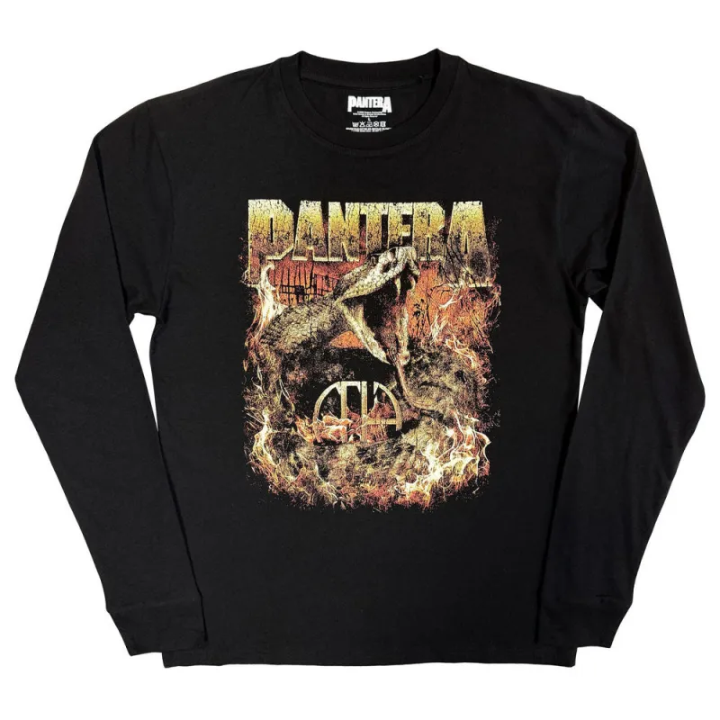 Pantera World Domination Tour Long Sleeve T Shirt made by Paradiso Clothing