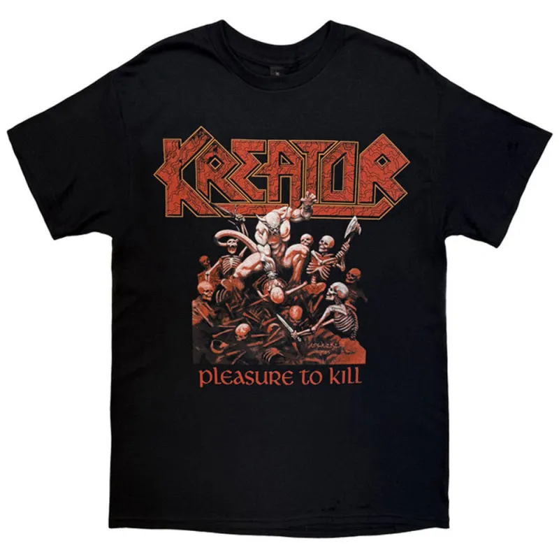 Kreator Pleasure To Kill T Shirt made by Paradiso Clothing