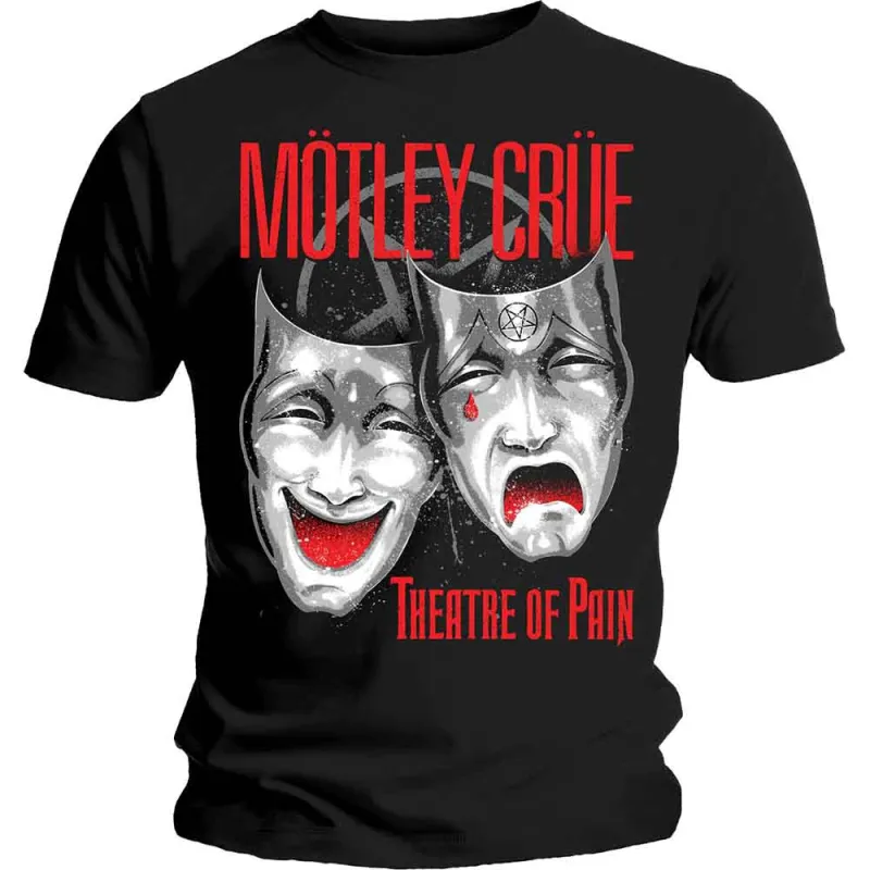 Motley Crue Theatre Of Pain T Shirt made by Motley crue