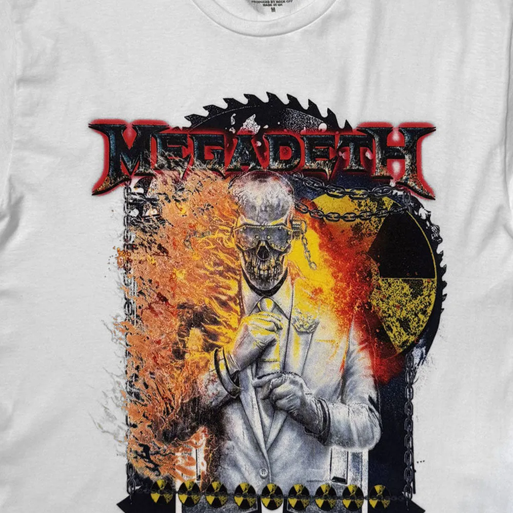 Megadeth Vic Sawblade Band Logo T Shirt sold by Paradiso Clothing product image thumbnail 2