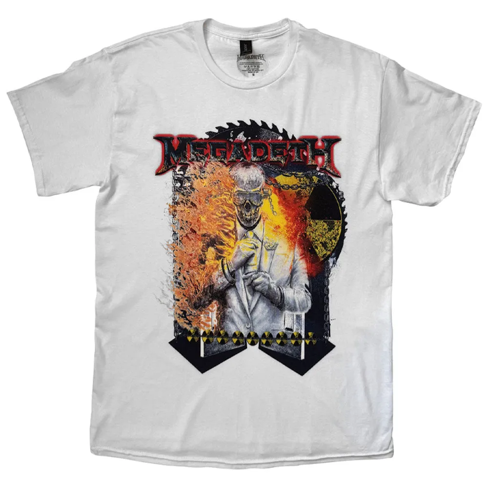 Megadeth Vic Sawblade Band Logo T Shirt sold by Paradiso Clothing