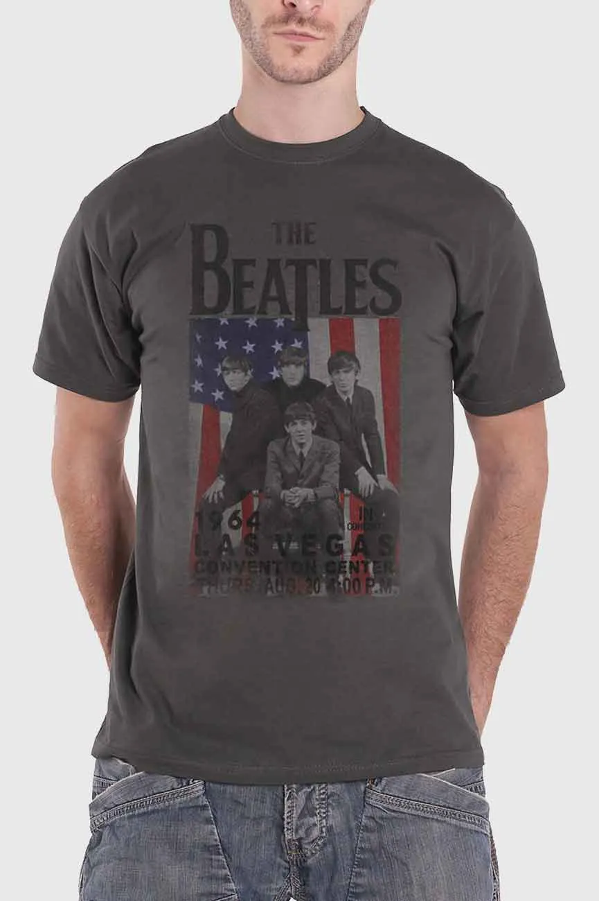 The Beatles In concert Las Vegas 1964 flyer Tee sold by Paradiso Clothing product image thumbnail 2