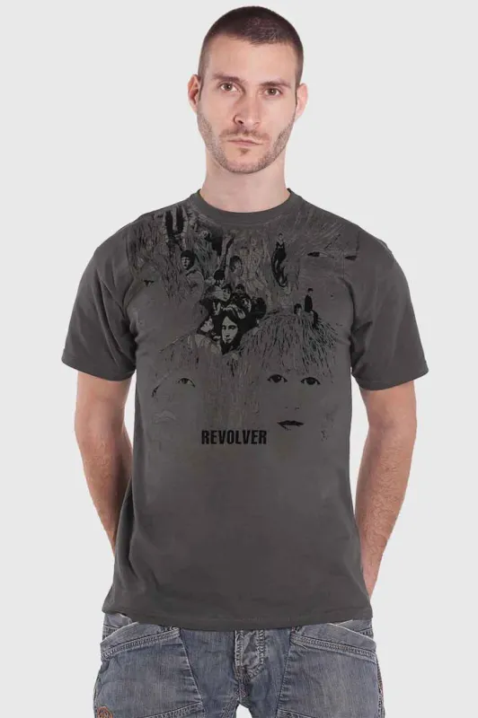 The Beatles Revolver jumbo Print Tee made by The Beatles