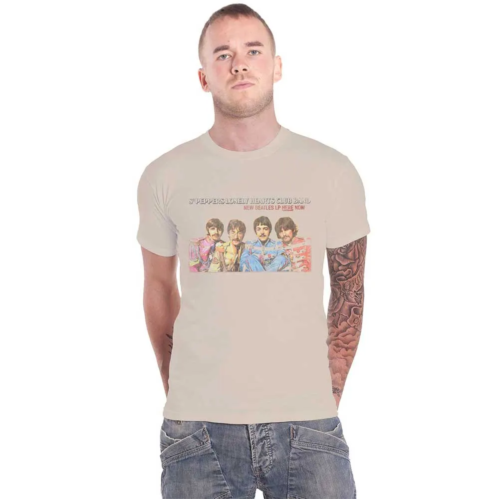 The Beatles Sgt Pepper Lonely Hearts LP Here Now Tee sold by Paradiso Clothing product image thumbnail 4