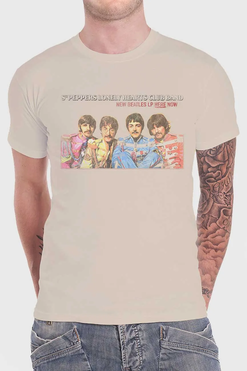 The Beatles Sgt Pepper Lonely Hearts LP Here Now Tee sold by Paradiso Clothing product image thumbnail 2