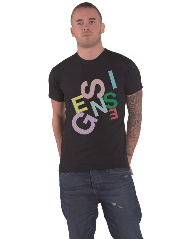 Genesis Scatter Letters T Shirt made by Paradiso Clothing