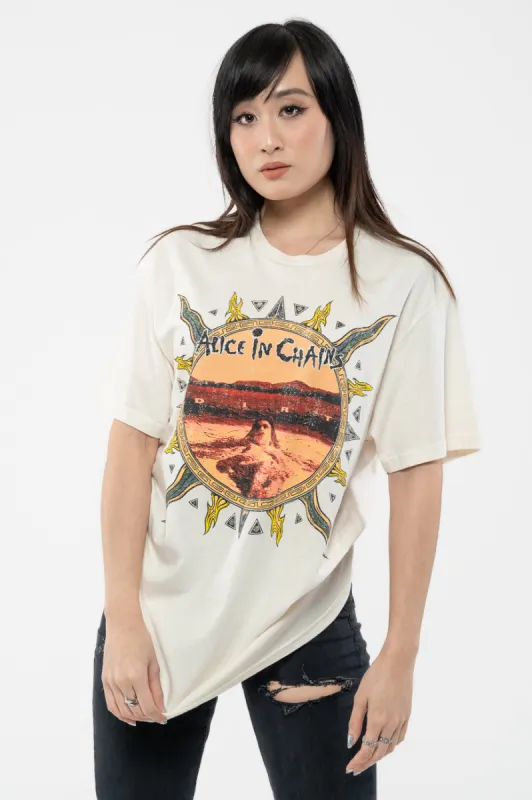 Alice In Chains Vintage Dirt Sun T Shirt sold by Paradiso Clothing