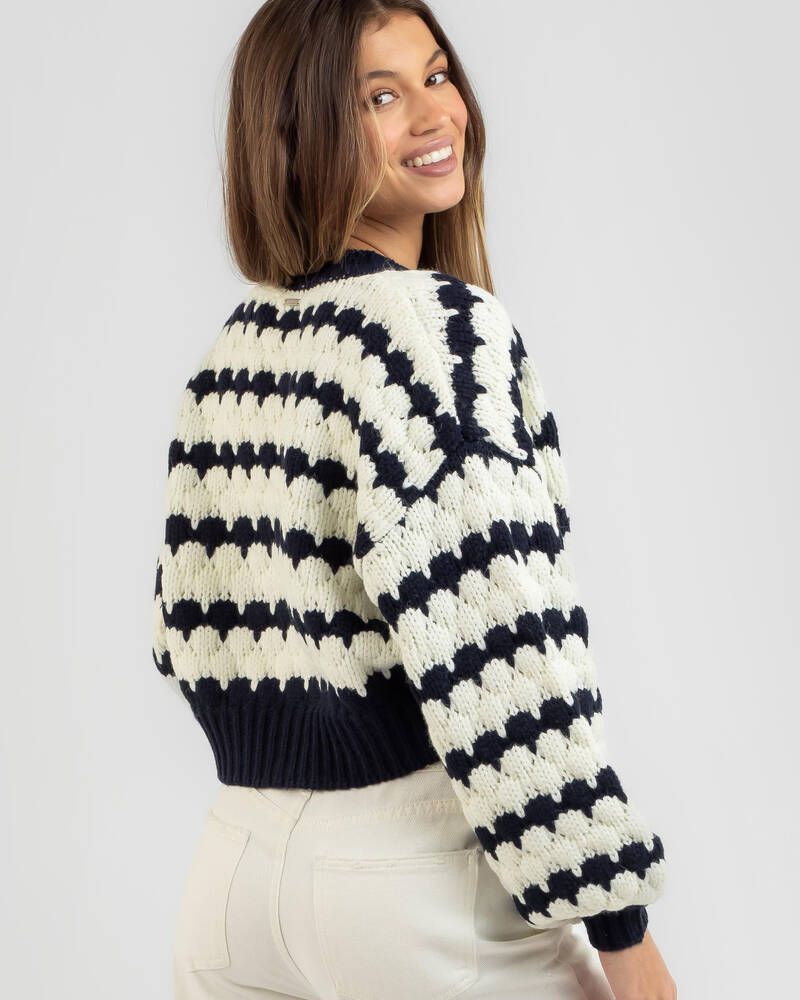 Top Of The Class Stripe Knit Cardigan sold by City Beach Australia product image thumbnail 3
