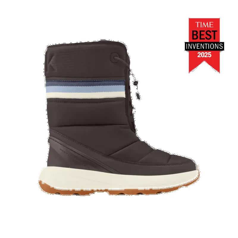 Women's Juno  2 High Boot - Mole/Stripe sold by Kizik