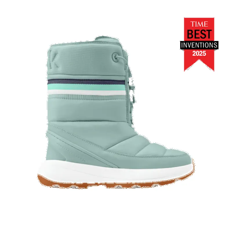 Women's Juno  2 High Boot - Surf Spray/Stripe sold by Kizik