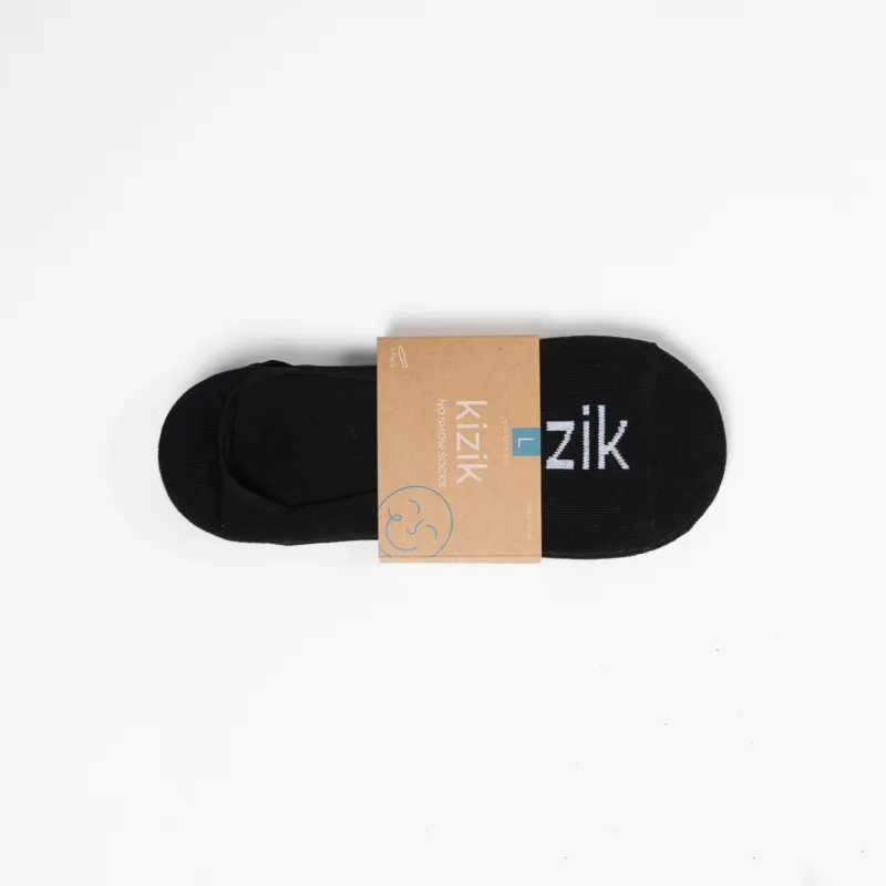 Kizik No Show Socks - Black - 3 Pack made by Kizik
