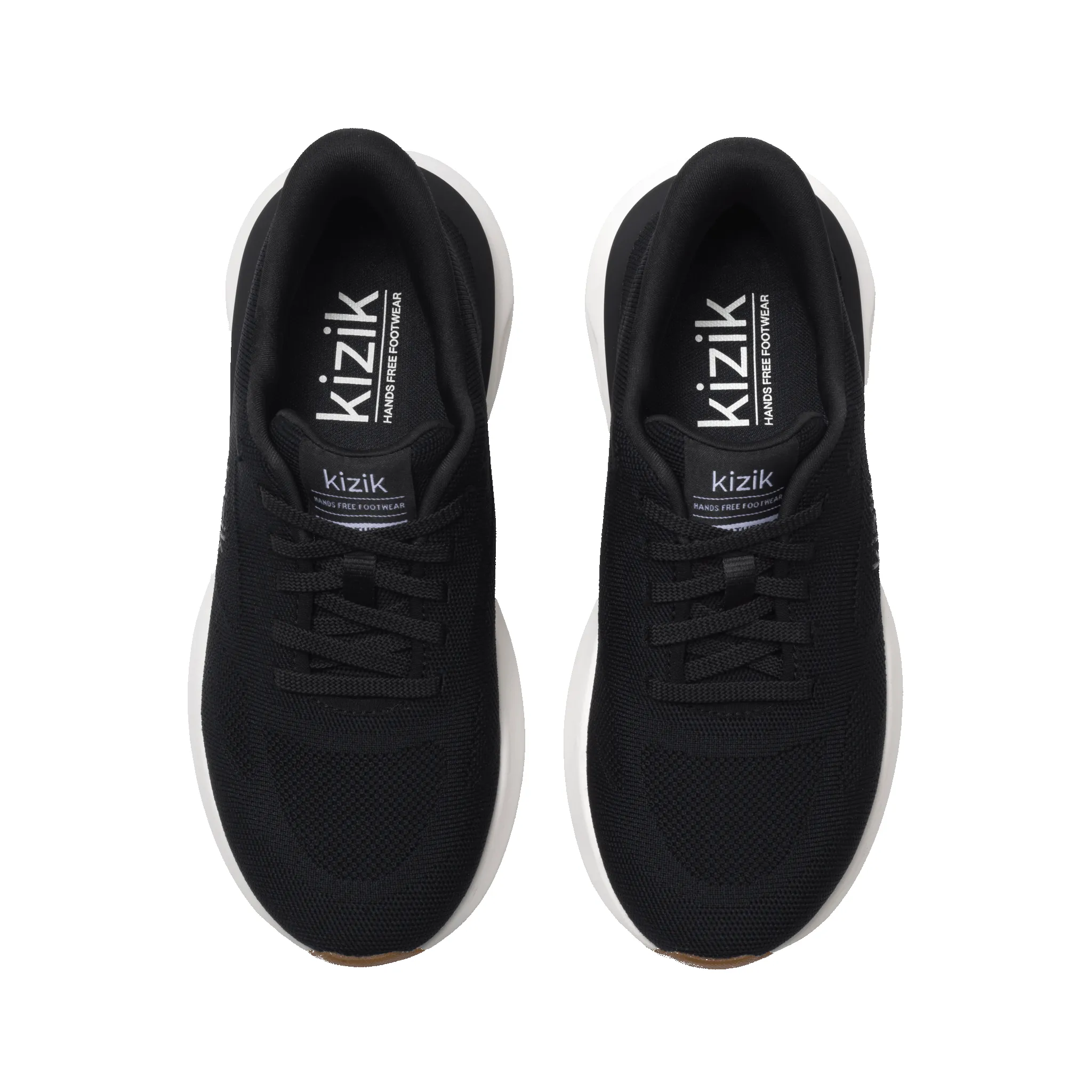 Women's Athens 2 Knit - Black/Bright White sold by Kizik product image thumbnail 5