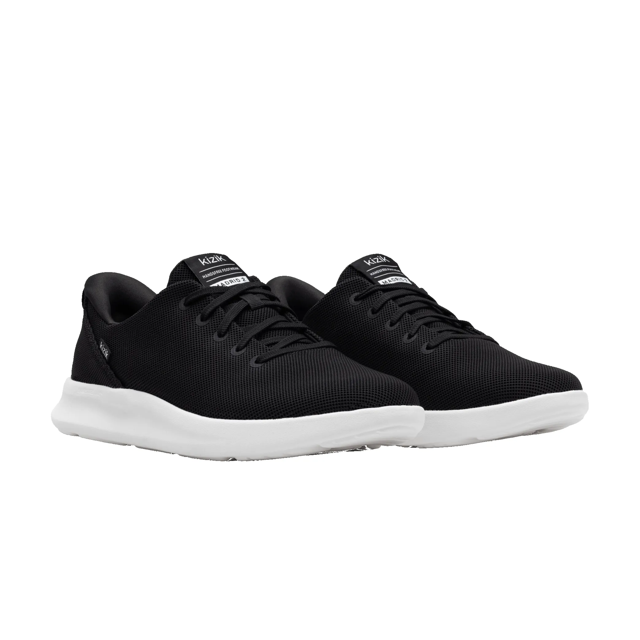 Men's Madrid 2 - Black/Bright White sold by Kizik product image thumbnail 4