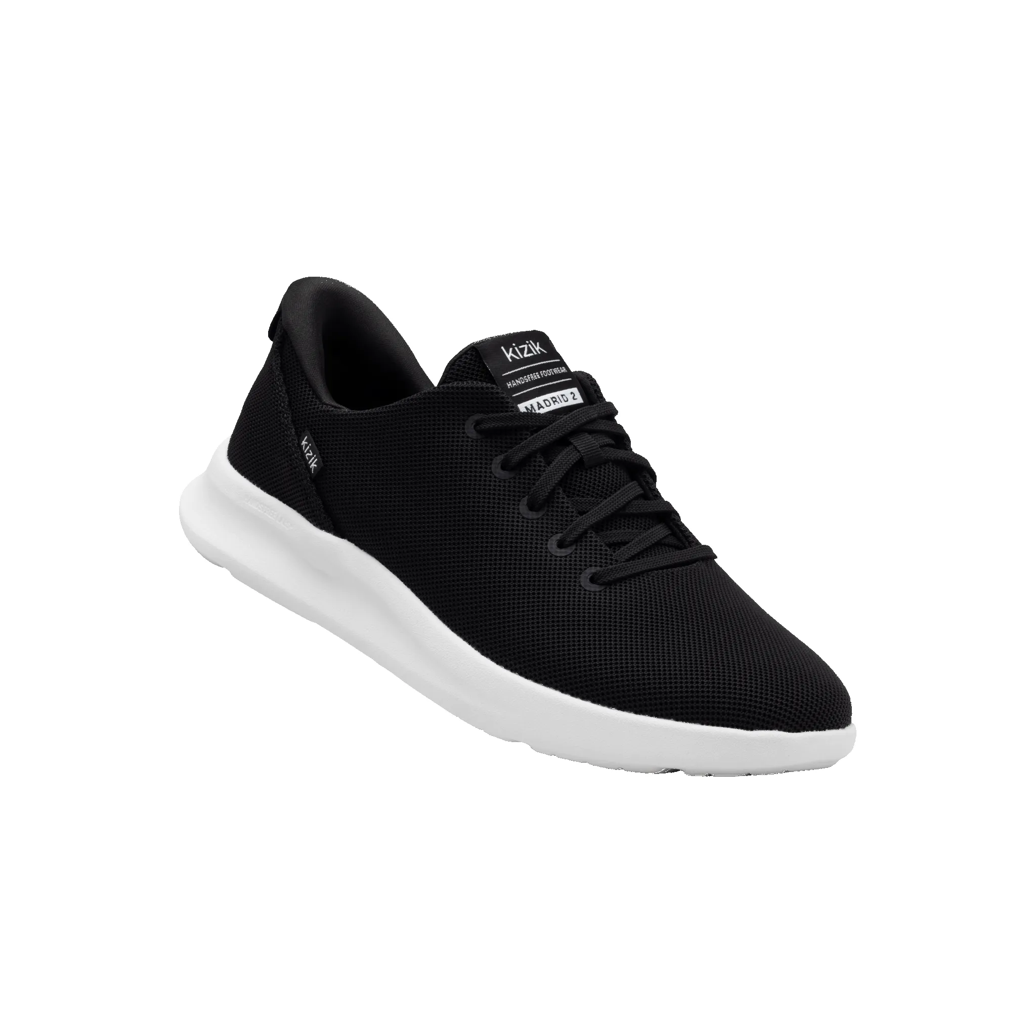 Men's Madrid 2 - Black/Bright White sold by Kizik product image thumbnail 2